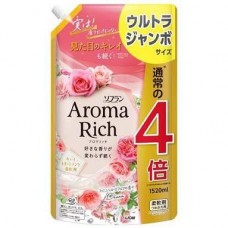 LION 獅王 AROMA RICH 衣物香氛柔順劑 (Diana) 補充裝 1520ml  玫瑰花束香 162-15132 